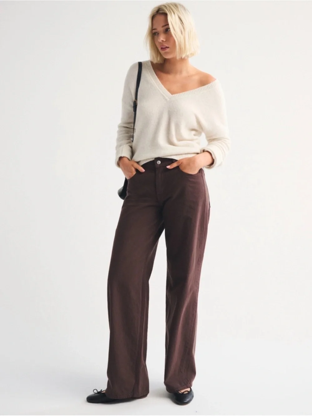 Abercrombie Low Rise Ultra Loose Jean